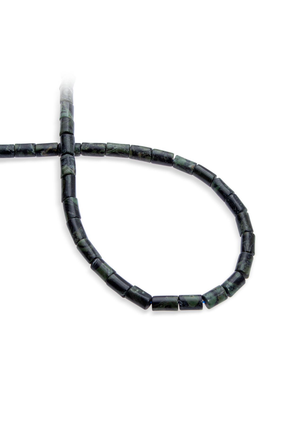 Jasper Doğal Taş Silindir Kesim 5x8mm Dizi