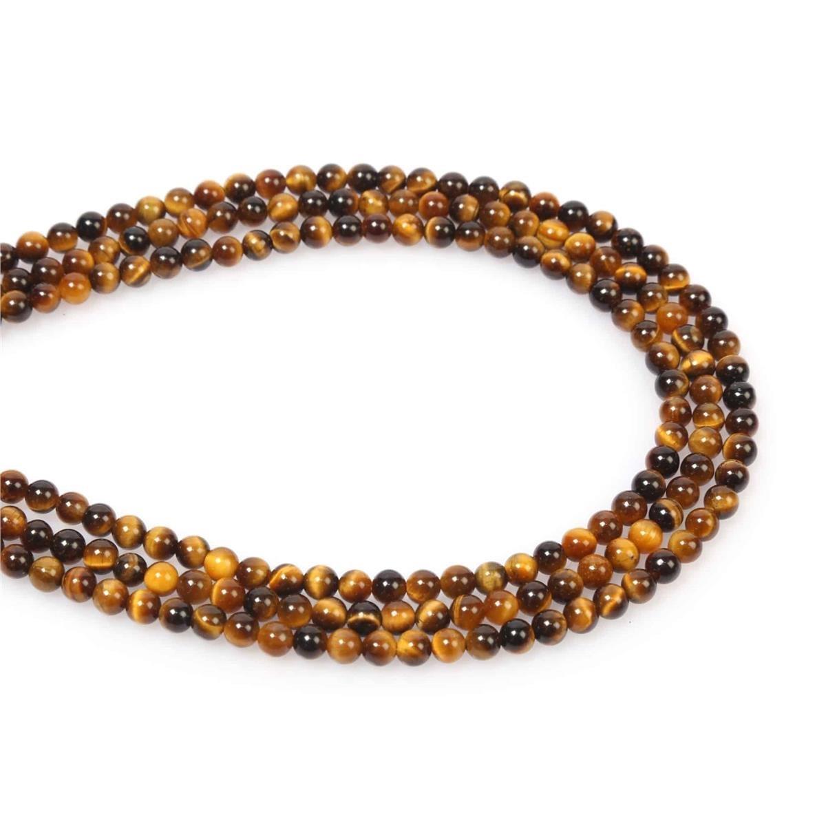 Kaplan Gözü Taşı Küre Kesim 4mm Dizi