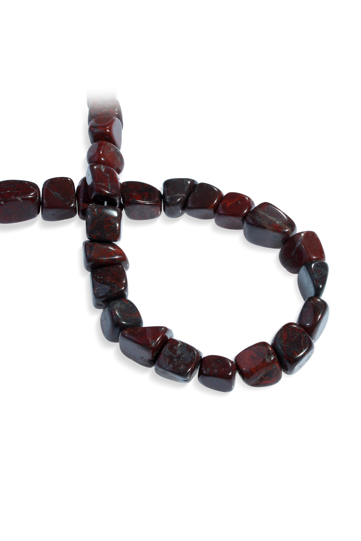 Kırmızı Jasper Doğal Taş Amorf Kesim 13x15mm Dizi