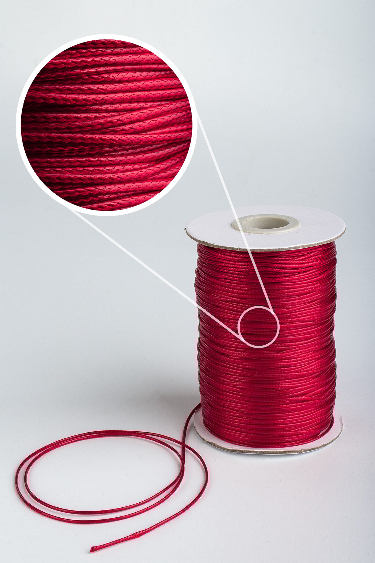 Kore İpi Kırmızı 1mm