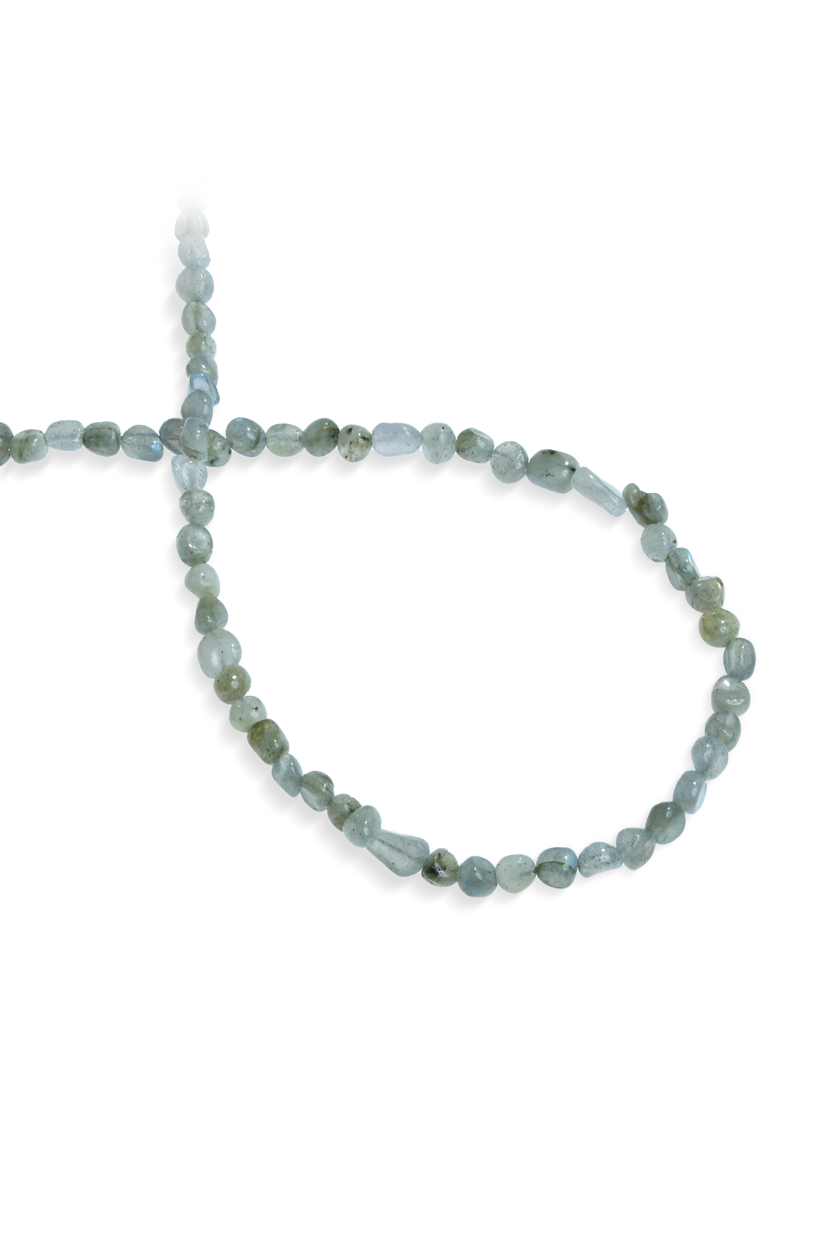 Labradorit Doğal Taş Parlak Tımbıl Kesim 4x6mm Dizi [AA]