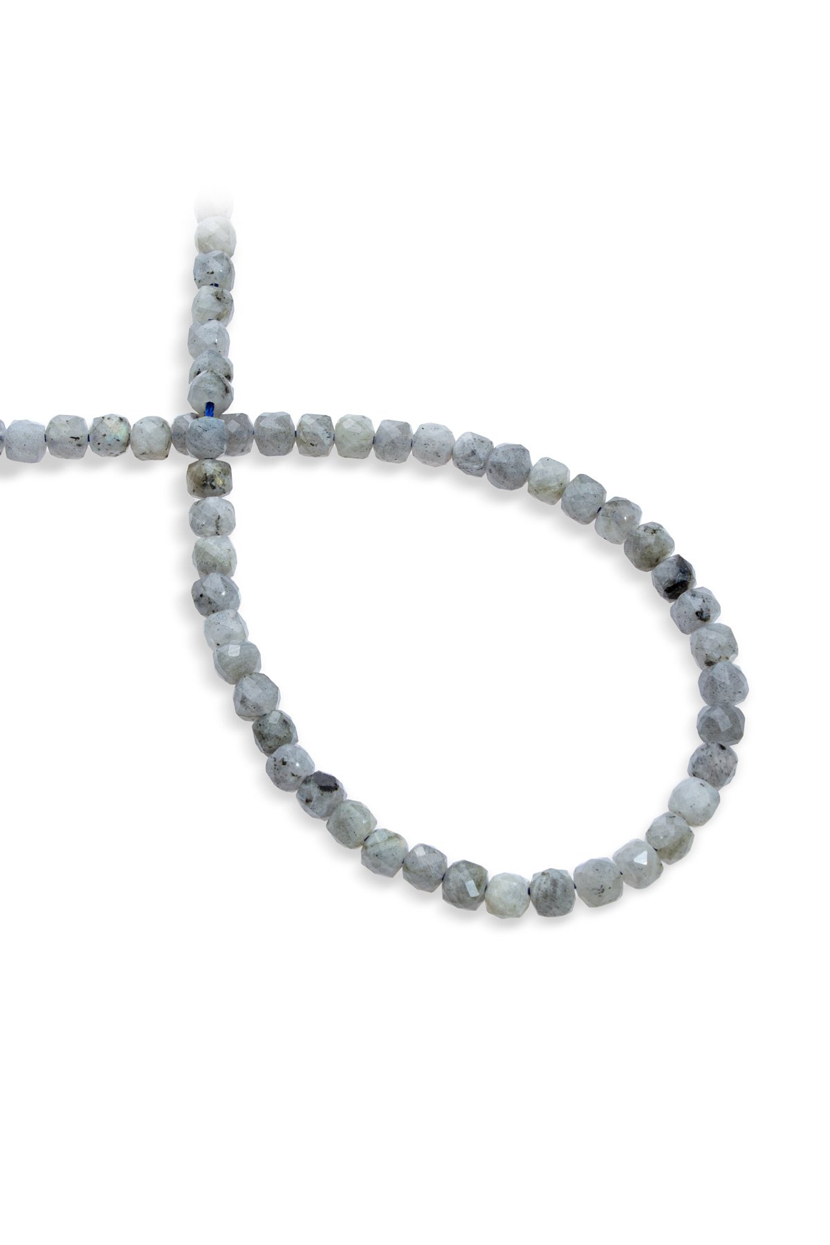 Labradorit Doğal Taş Küp Kesim 6x6mm Dizi AA