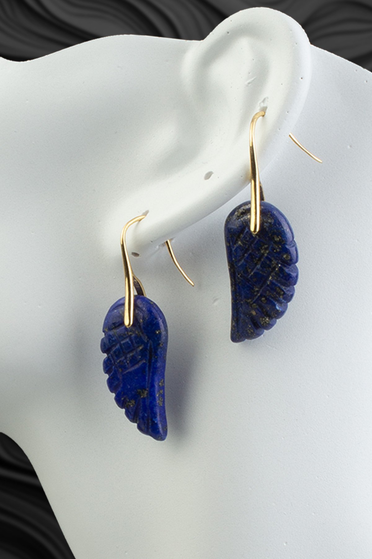 Lapıs Doğal Taş Küpe