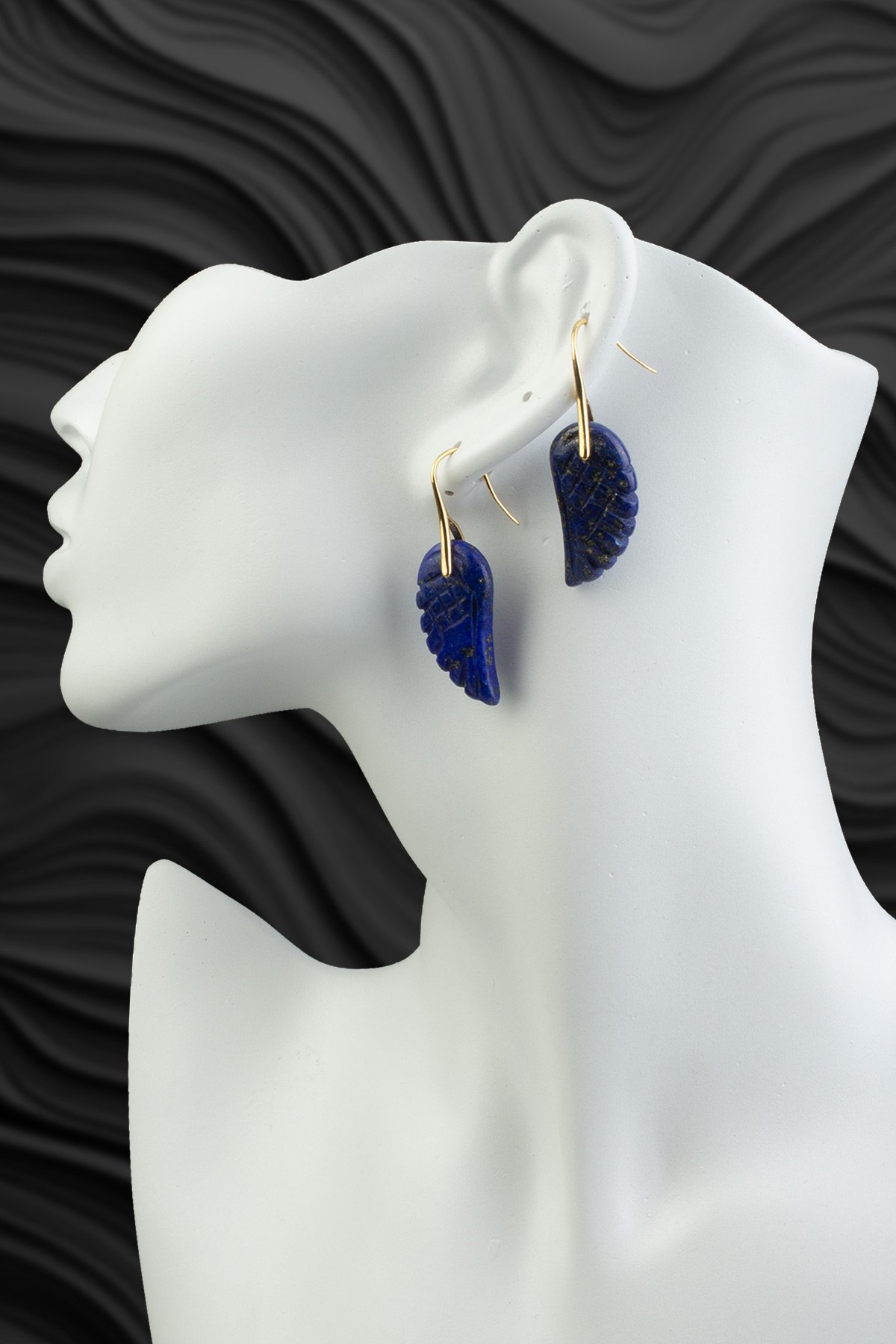 Lapıs Doğal Taş Küpe