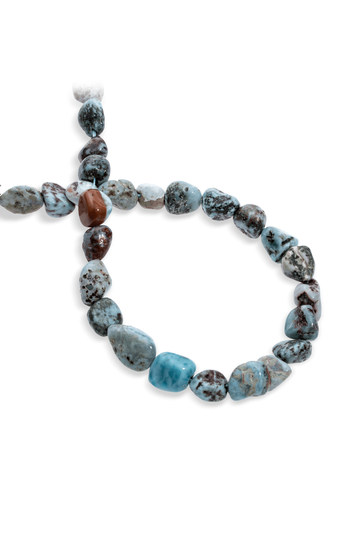 Larimar Doğal Taş Amorf Kesim Dizi