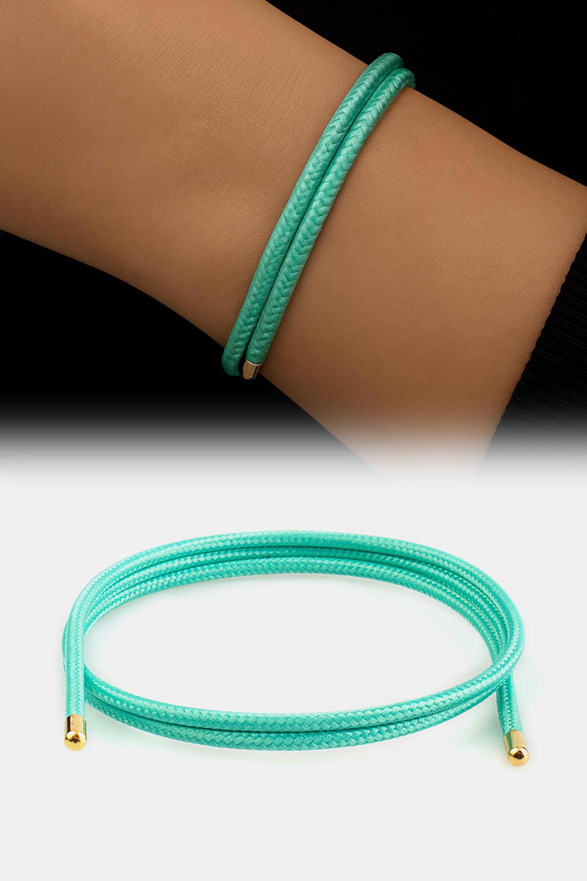 Mıknatıslı Turkuaz Bileklik