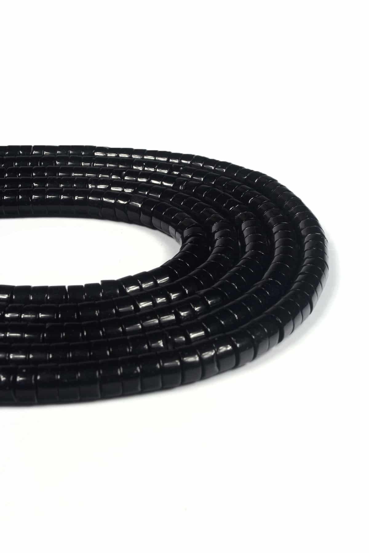 Oniks Doğal Taş Dore Parlak Kesim 6x3mm Dizi