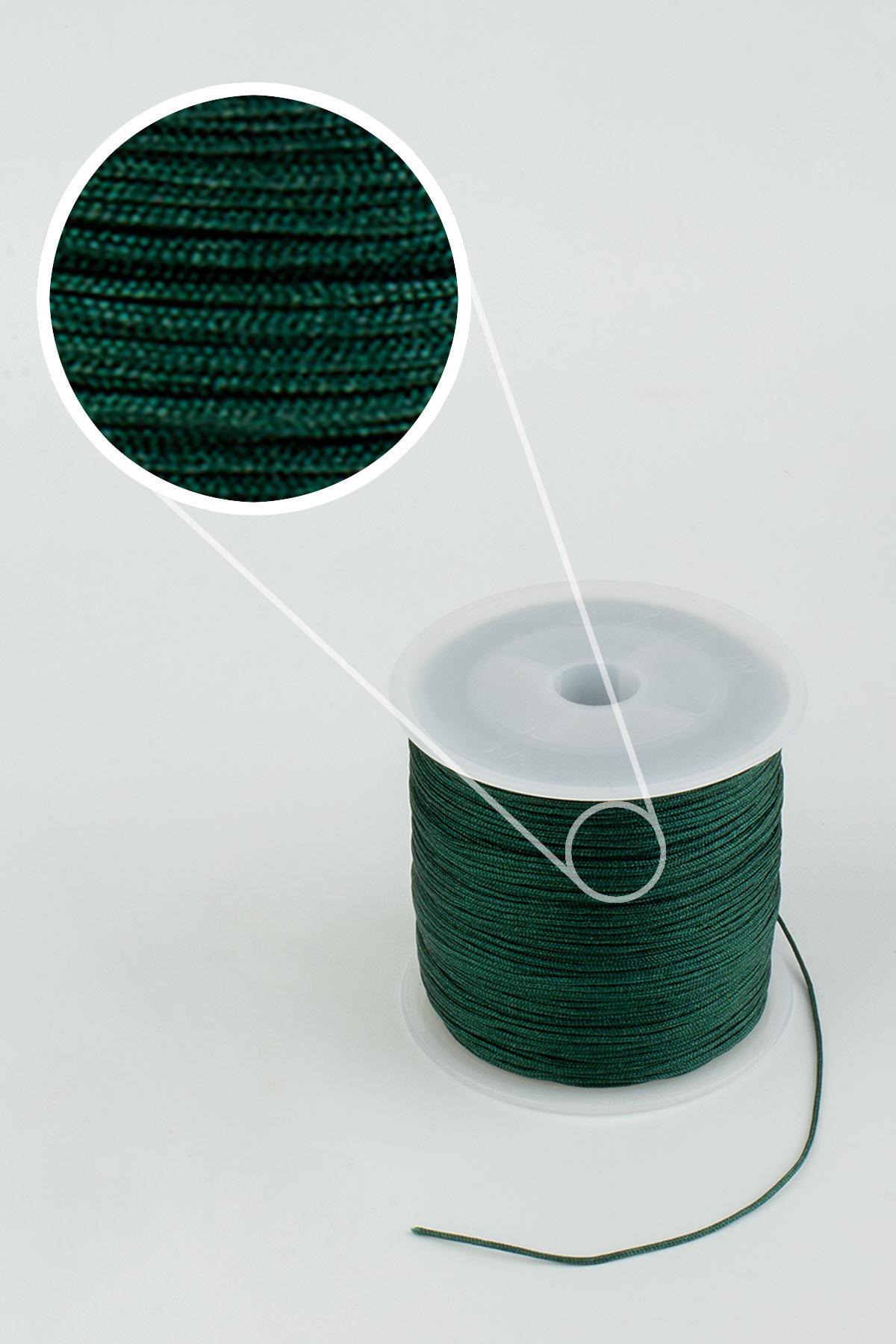 Paraşüt İp Haki Yeşil 0.8mm AA [90 Metre]