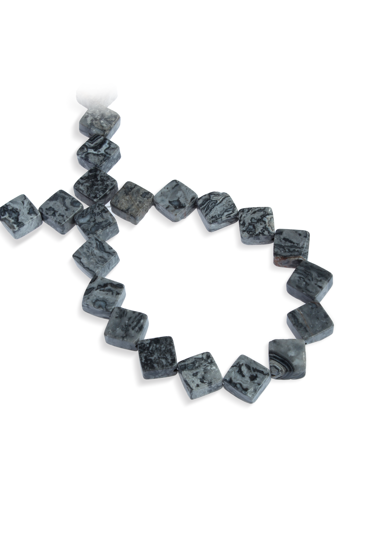 Picasso Jasper Doğal Taş Kare Kesim 16mm Dizi