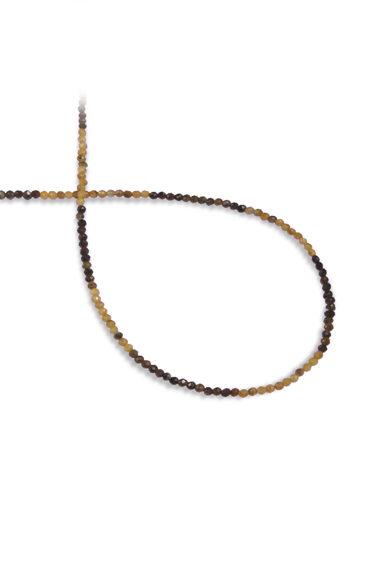 Sarı Turmalin Doğal Taş Faset Küre Kesim 2mm Dizi