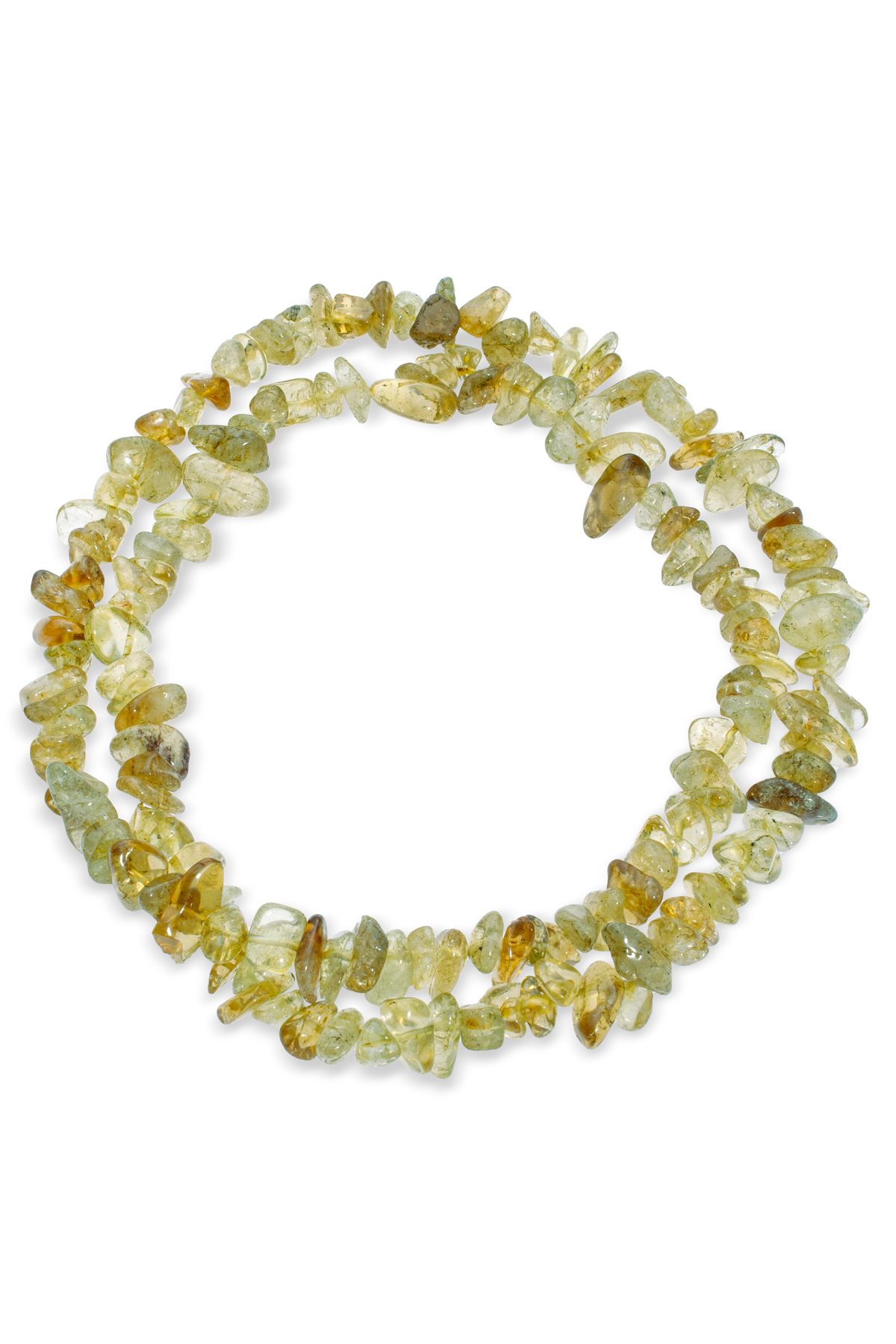 Sitrin Doğal İri Kırık Taş Dizi AA