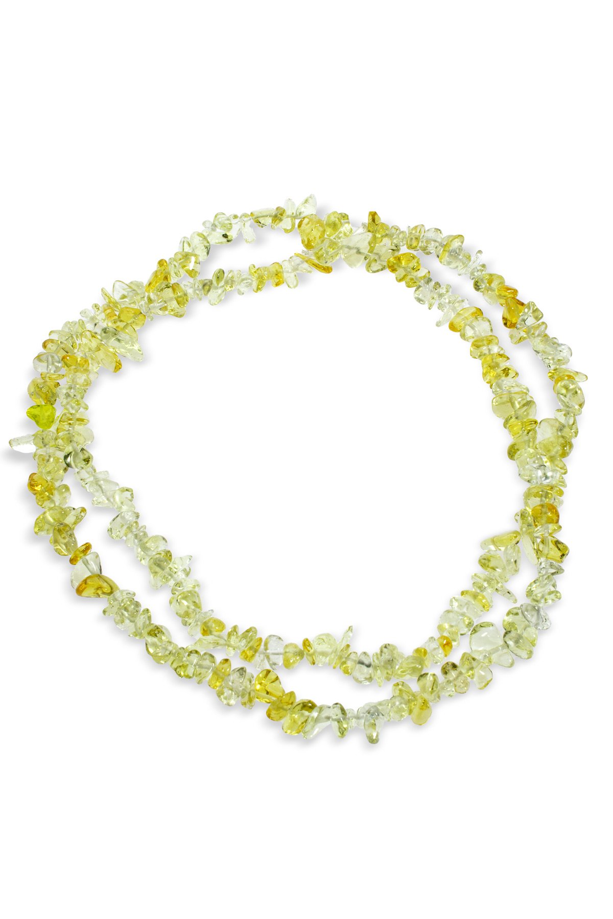 Sitrin Doğal Kırık Taş Orta Boy Parlak 5x8mm Dizi