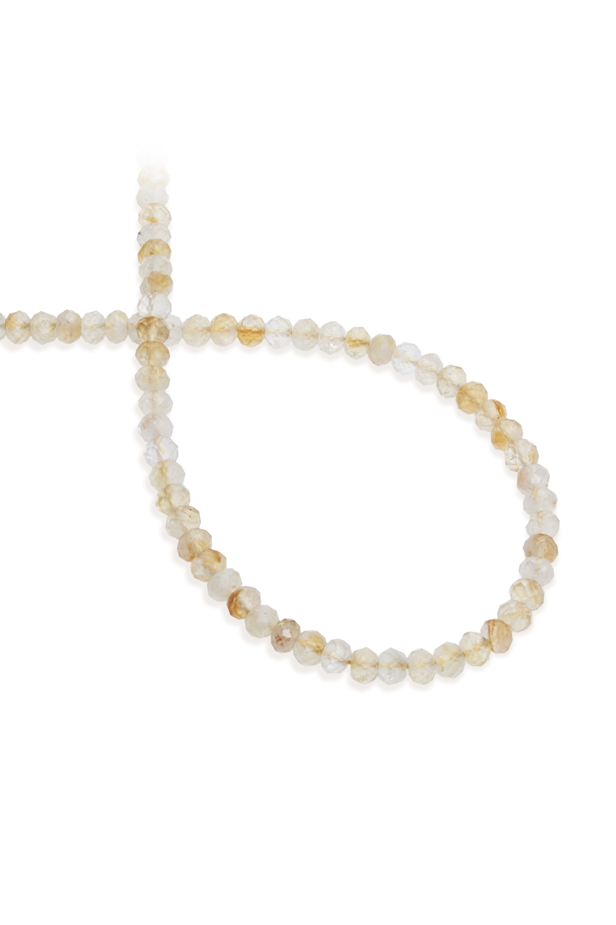 Sitrin Doğal Taş Rondela Kesim 6x4mm Dizi