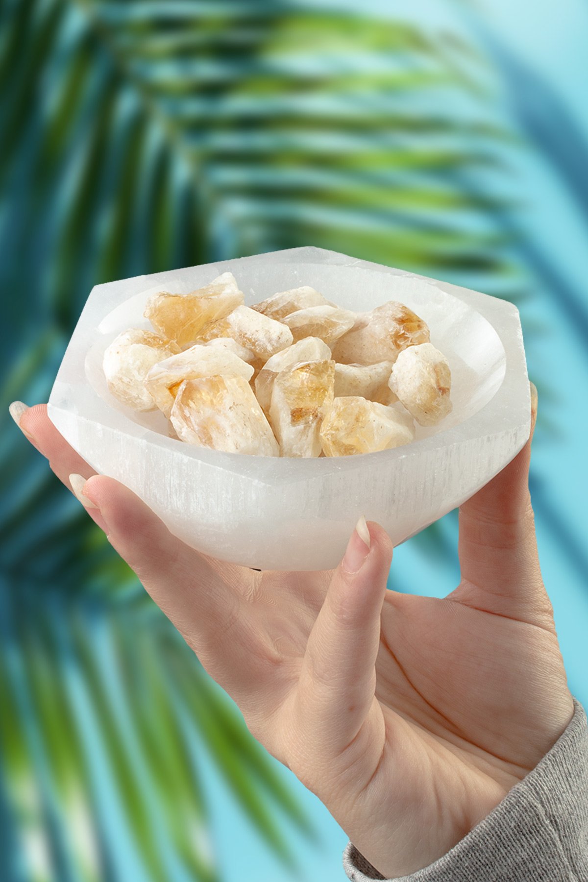 Sitrin Taşı Ham Kütle - 100 Gram