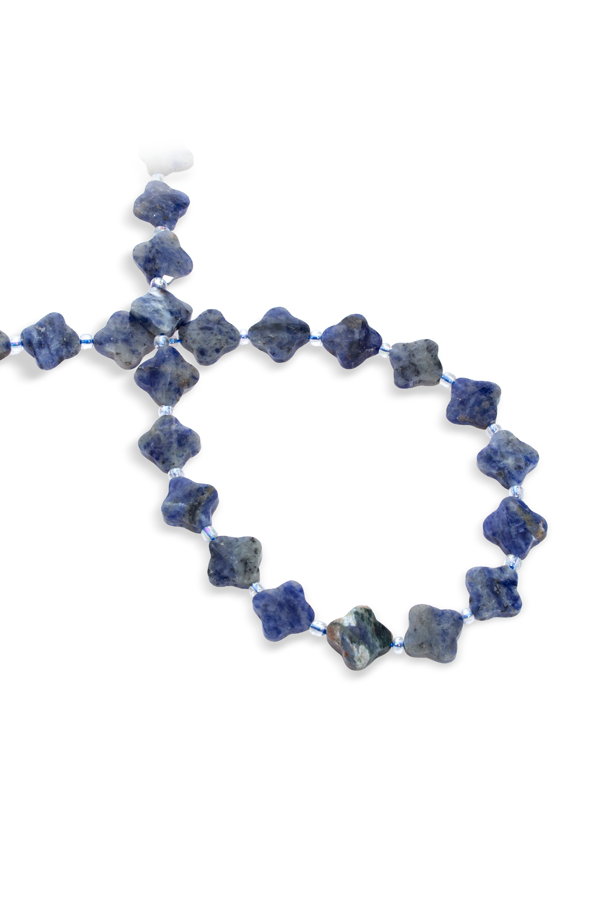 Sodalit Doğal Taş Van Cleef Yonca Kesim 12mm Dizi