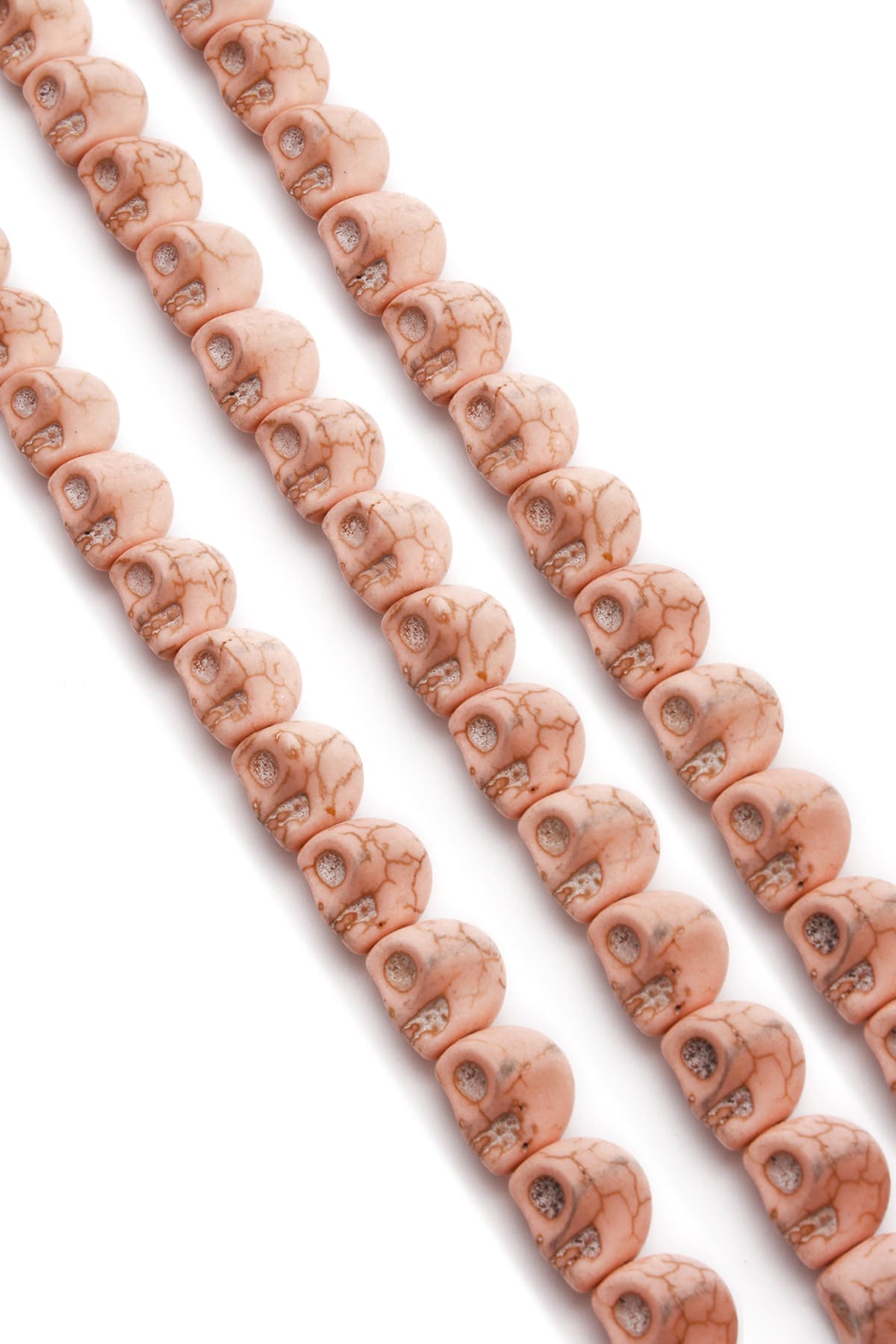 Turkuaz Sıkma Pembe Kuru Kafa Kesim 10mm Dizi