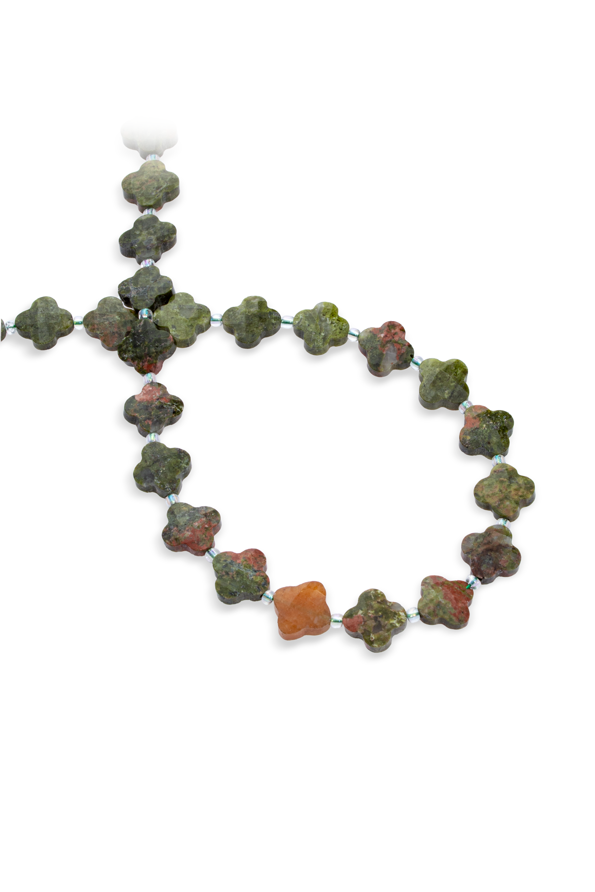 Unakit Doğal Taş Van Cleef Yonca Kesim 12mm Dizi