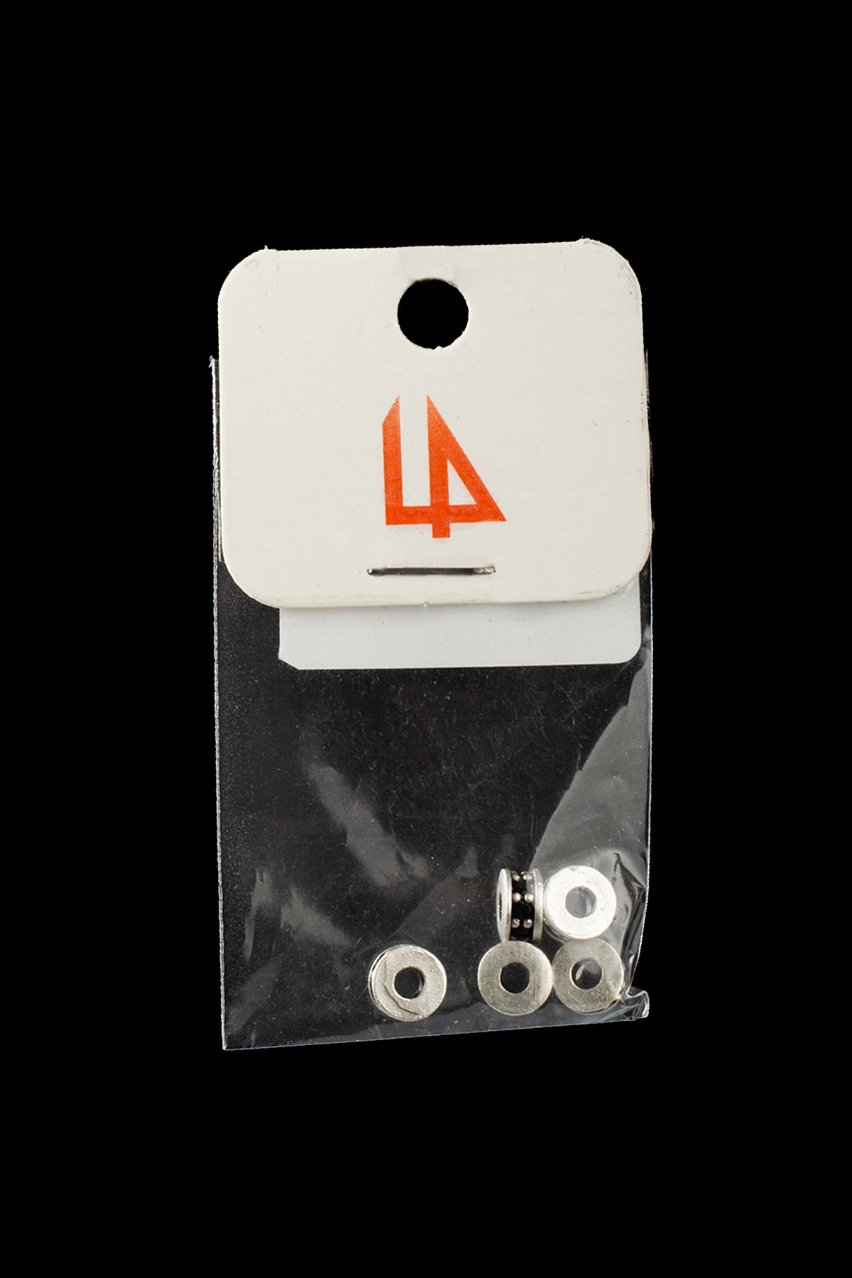 Zirkon Antik Gümüş Rondela Geniş Delik Aparat 6x3mm