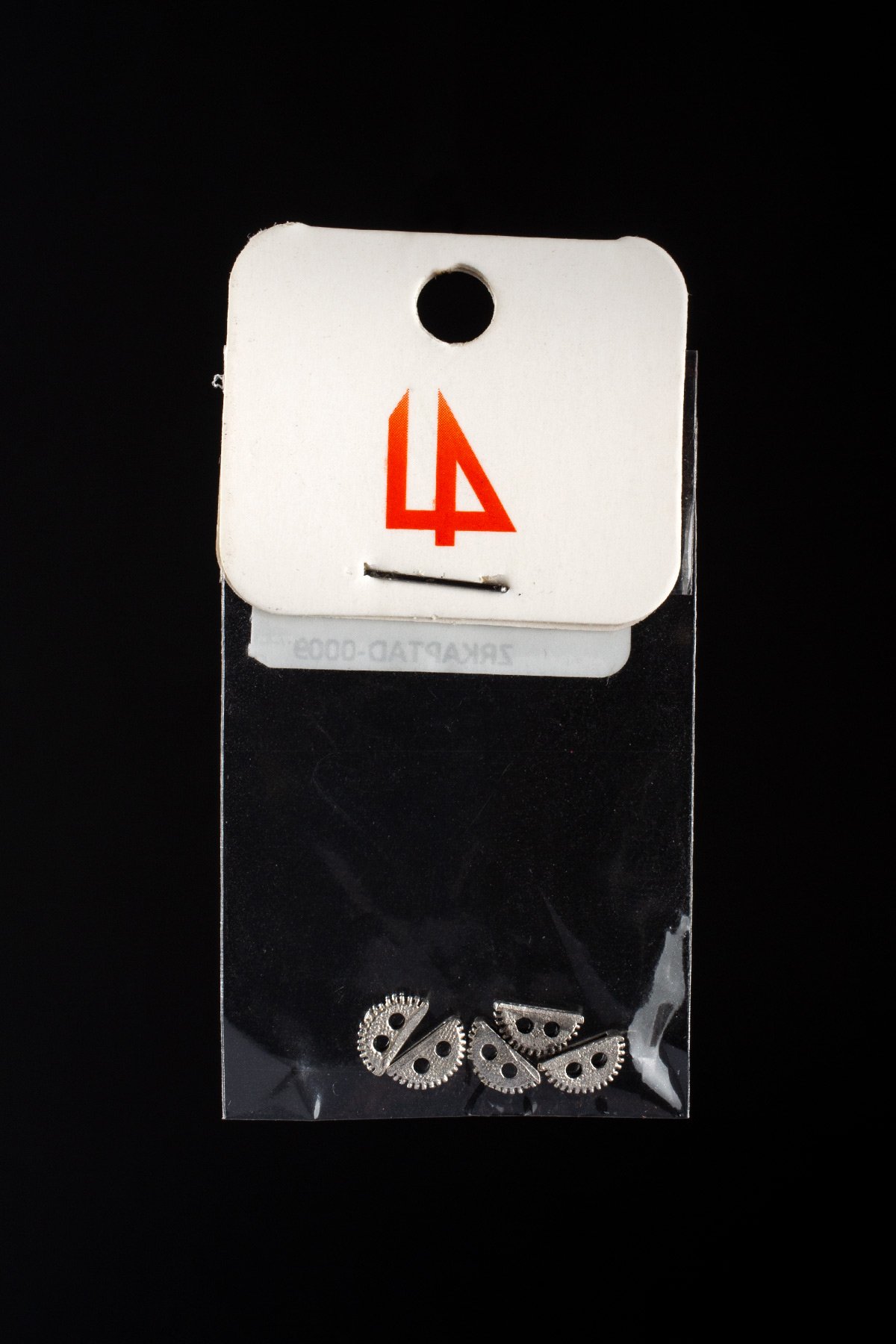 Zirkon Antik Gümüş Yarım Ay Çift Delik 7x2mm Takı Aparatı