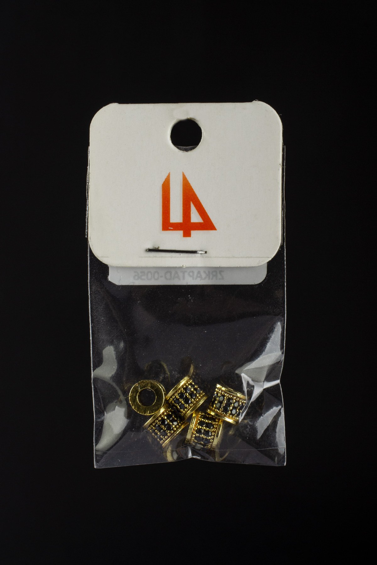 Zirkon Gold Silindir Geniş Delik Takı Aparatı