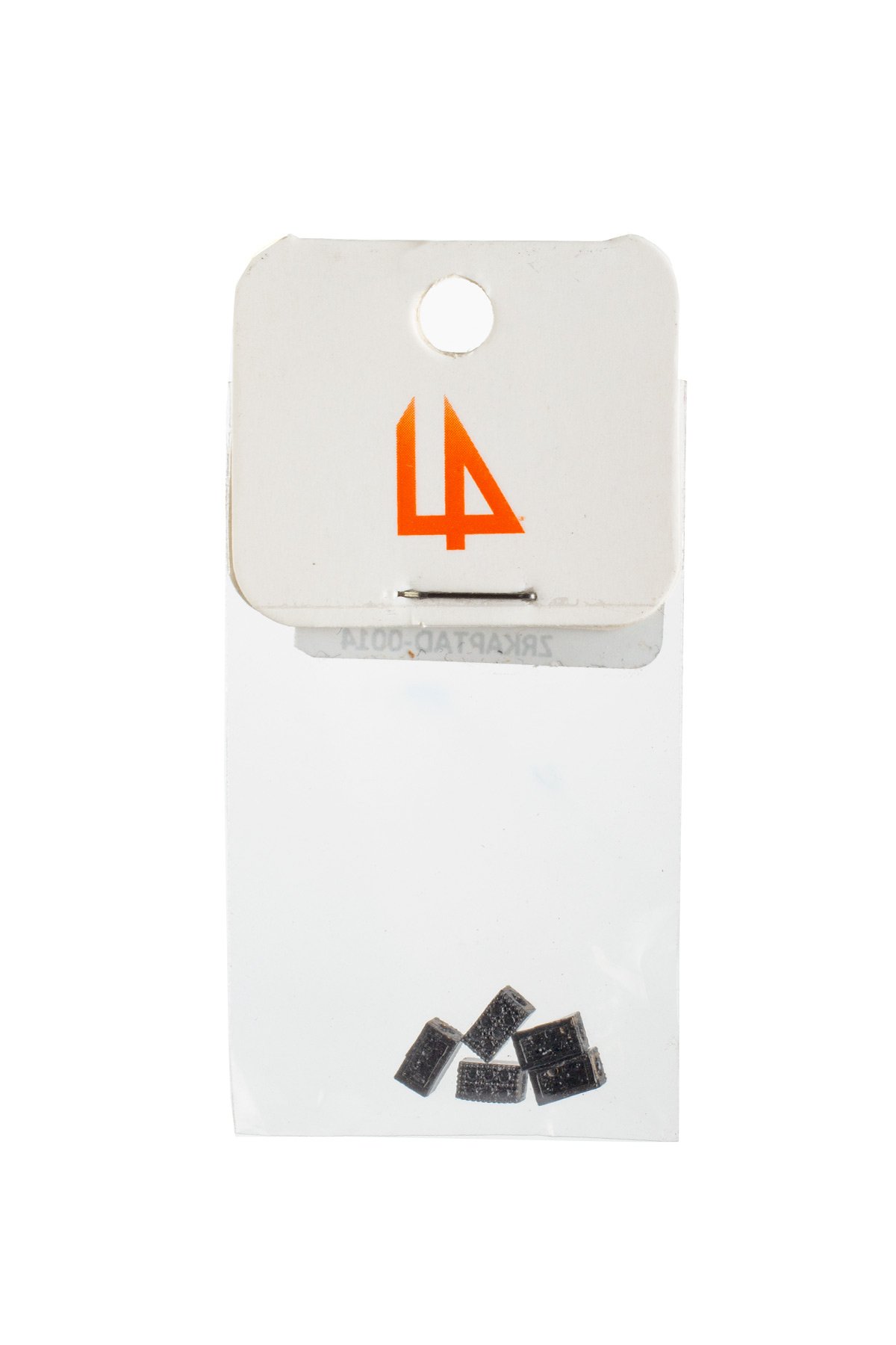 Zirkon Siyah Dikdörtgen Tek Delik 3x5mm Takı Aparatı