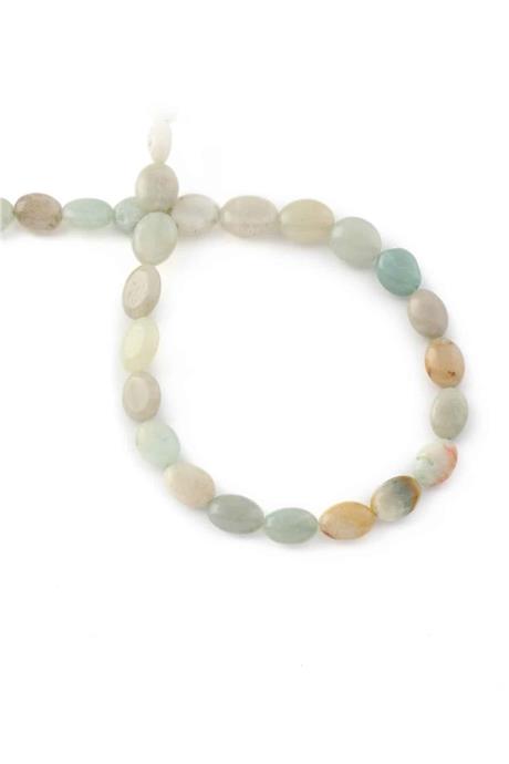 Amazonit Doğal Taş Oval Kesim 8x10mm Dizi