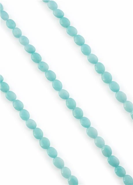 Amazonit Doğal Taş Oval Kesim 8x10mm Dizi