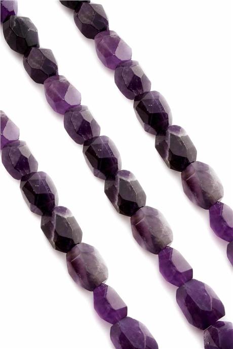 Amethyst Natural Stone String Of Beads