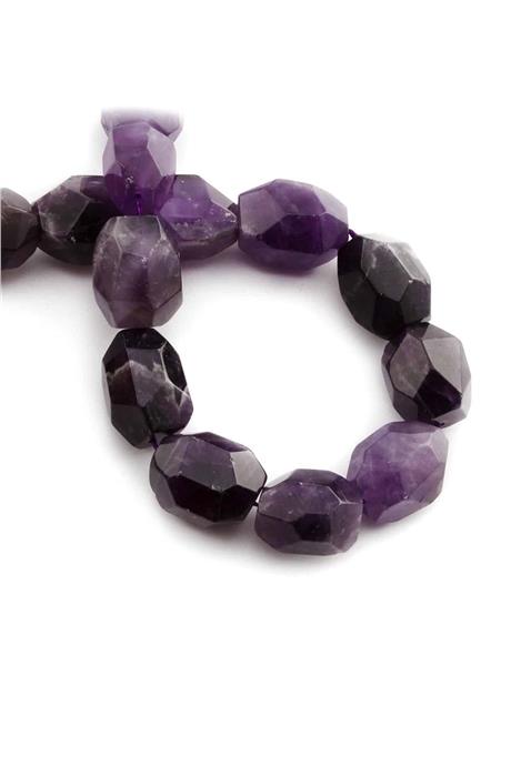 Amethyst Natural Stone String Of Beads