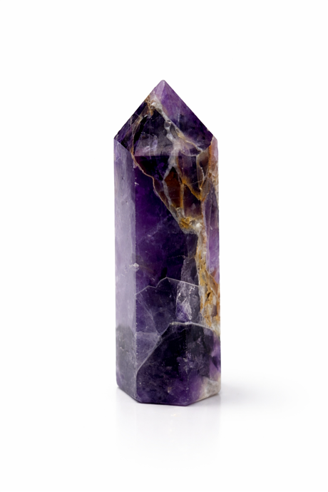 Ametist Taşı Kazık Kesim Kütle