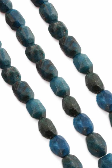 Apatite Natural Stone Amorphous Cut 15x20mm String Of Beads