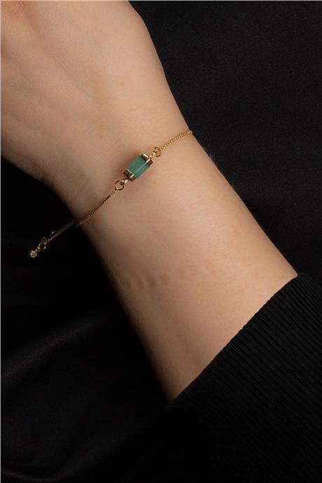 Aventurın Doğal Taş Asansör Sistemli Bileklik