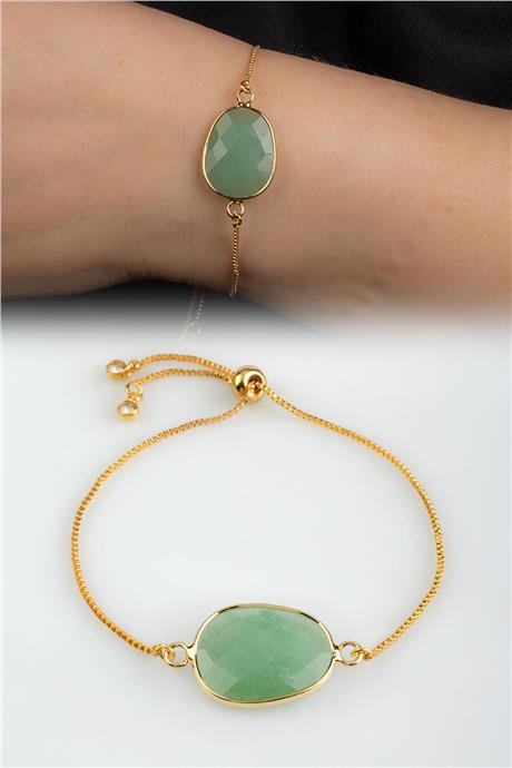 Aventurın Doğal Taş Asansör Sistemli Bileklik