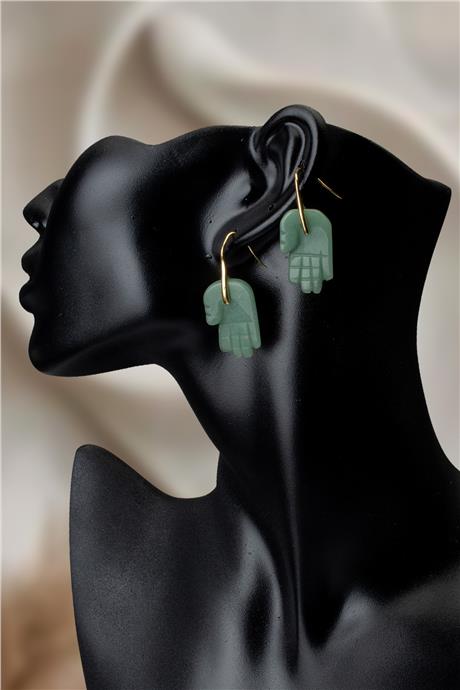 Aventurın Doğal Taş Küpe