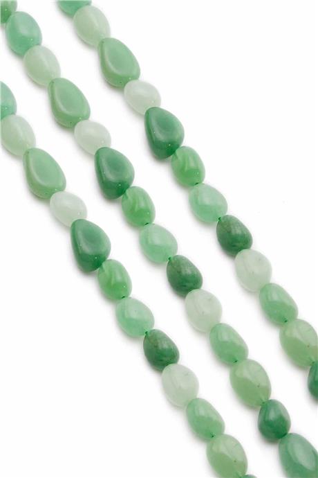Aventurin Taşı Tımbıl Kesim 6x8mm Doğal Taş Dizi