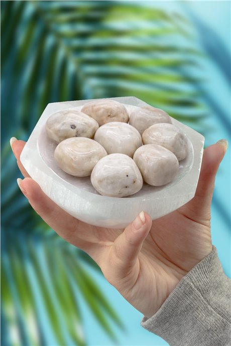 Ay Taşı Tamburlanmış Kütle - 100 Gram