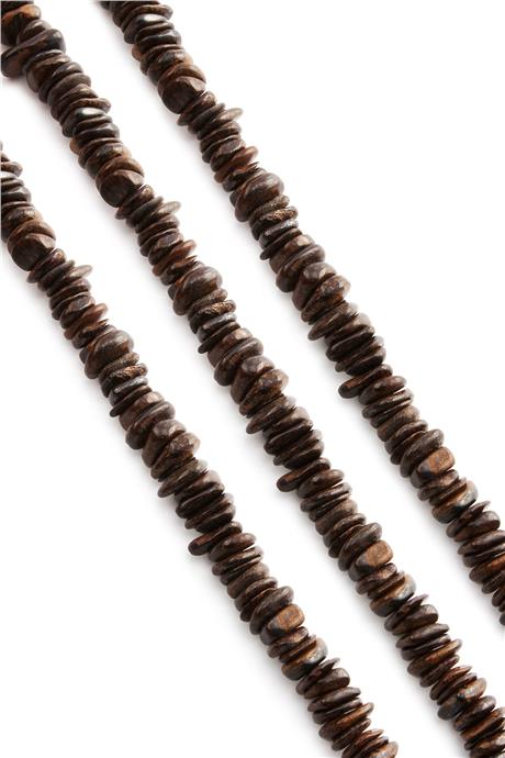 Bronzeite Natural Stone Amorphous Cut 4x9mm String Of Beads