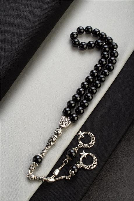 Cam Oniks Küre Kesim 10mm 33lü Tesbih