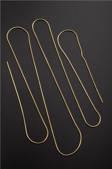 Çelik Altın Zincir 1m