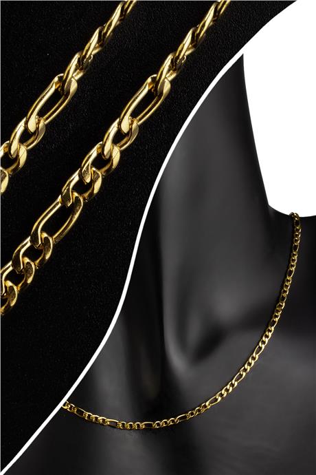 Çelik Altın Zincir 1m