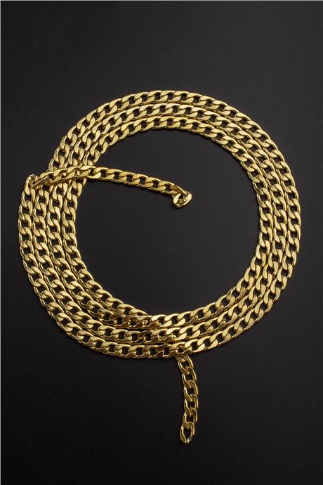 Çelik Altın Zincir 1m