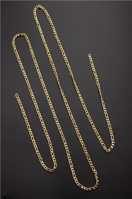 Çelik Altın Zincir 1m
