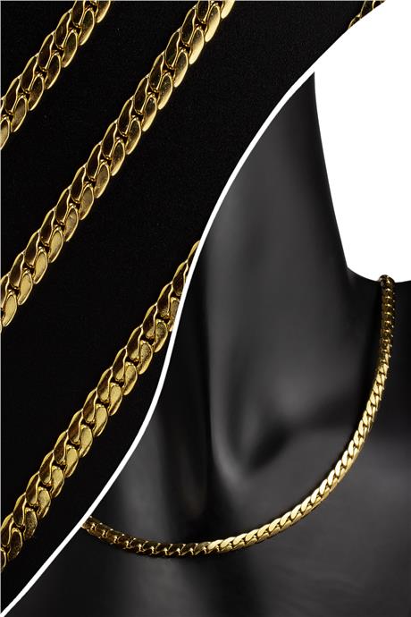 Çelik Altın Zincir 1m