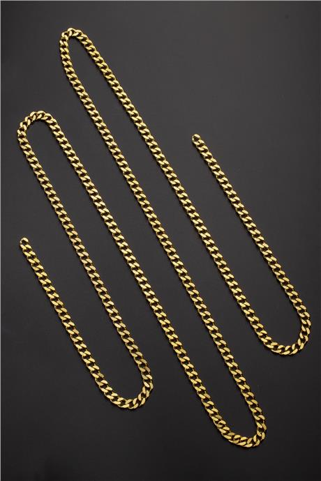 Çelik Altın Zincir 1m