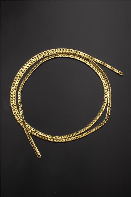 Çelik Altın Zincir 1m