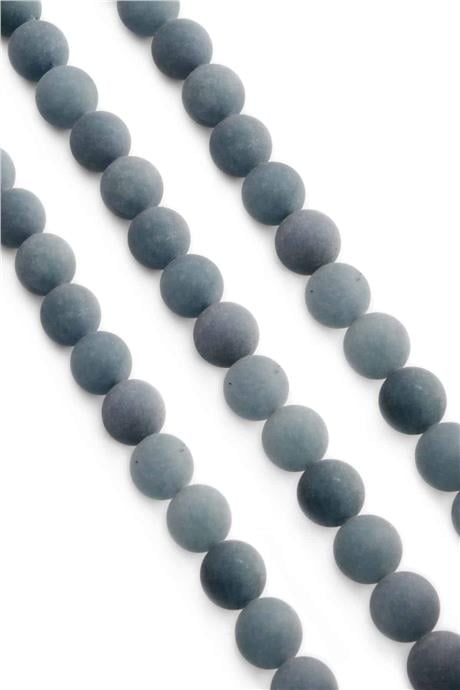 Sıkma Doğal Taş Mat Gri Küre Kesim 10mm Dizi [B+]