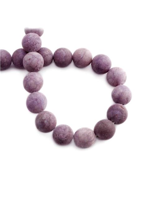 Sıkma Mat Lila Küre Kesim 10mm Dizi