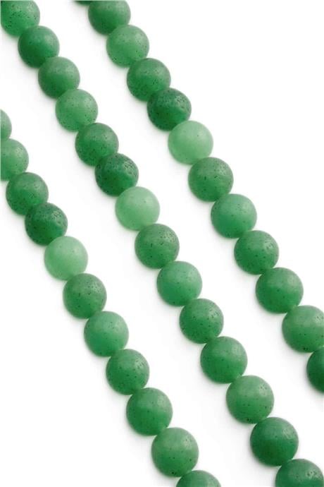 Sıkma Parlak Yeşil Küre Kesim 10mm Dizi