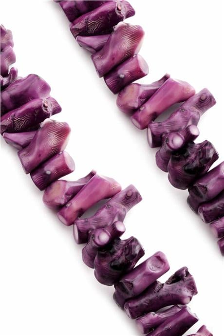 Dal Mercan Doğal Taş Mor Orta Amorf Kesim Dizi