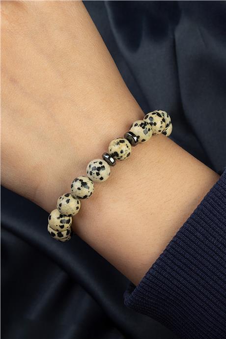 Dalmayaçlı Jasper Doğal Taş Küre Kesim 8mm Bileklik